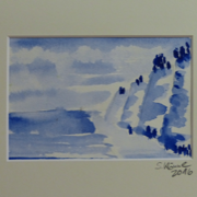 Hiddensee Ostsee "Am Klausner:Dornbusch", 2017
Format: 15 x 20 cm